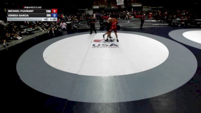 190 lbs Michael Fleurant, TCWA - Tri-Counties Wrestling Association vs Jonsea Garcia, IEWA - Inland Empire Wrestling Association