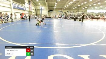 110 lbs Rr Rnd 2 - Van Ferguson, Scanlan Wrestling Academy vs Jordon Hall, Dueling Bandits