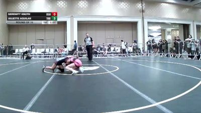 88 lbs Round Of 16 - Serenity Knuth, Bear Cave vs Juliette Aguilar, Threshold WC