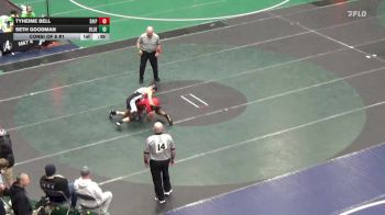 140 lbs Consi Of 8 #1 - Tyheime Bell, Shippensburg vs Seth Goodman, Blue Mountain