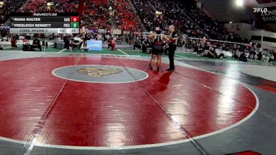 G 165 lbs Cons. Round 2 - Riana Walter, Canyon Ridge vs Presleigh Bennett, Preston