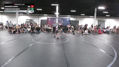 60 lbs Quarterfinal - Cristian Pacheco, All I See Is Gold vs Maverick Davis, Smyrna