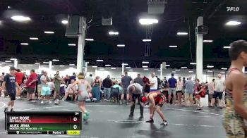 96 lbs Round 3 (4 Team) - Alex Jena, Moser`s Mat Monster vs Liam Rose, Red Devil WC