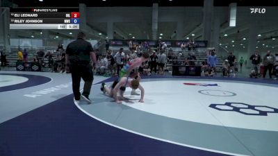 86 kg 5th Place Match - Eli Leonard, SWA/Gorilla Lab vs Riley Johnson, MWC Wrestling Academy