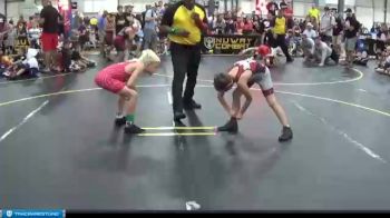 75 lbs Round 2 (4 Team) - Barrett Casteel, Midwest Xtreme Wrestling vs Bryson Learn, Ares