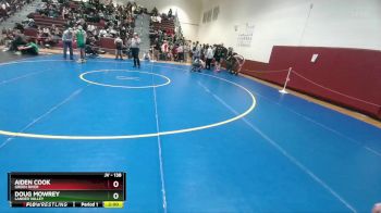 138 lbs Cons. Round 2 - Aiden Cook, Green River vs Doug Mowrey, Lander Valley