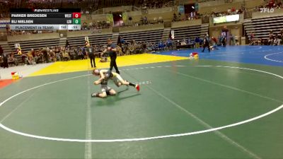 75 lbs Placement (4 Team) - Parker Bredesen, Westfield vs Eli Nielsen, LSH (LeSueur/Henderson)