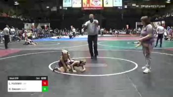 52 lbs Quarterfinal - Lincoln Graber, Worthington vs Tristen Craft, Purebred Elite
