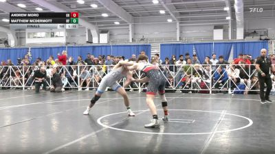145 lbs Final - Andrew Moro, OH vs Matthew McDermott, NY