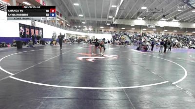 160 lbs Cons. Round 2 - Anyia Roberts, Southeast CC vs Amanda Yu, Adams State
