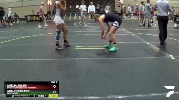 150/170 Round 1 - Amelia Soltis, Sarbacker Wrestling Academy vs Adalyn Holmes, Unattached