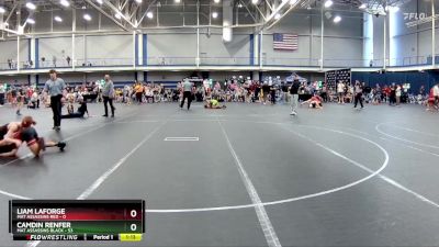 92 lbs Round 2 (4 Team) - Camdin Renfer, Mat Assassins Black vs Liam LaForge, Mat Assassins Red