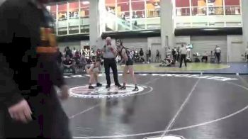 100 lbs Round Of 16 - Myah French, Copper Hills Girls Wrestling vs Izzie Brunson, Slam Academy