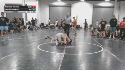 103 lbs Rr Rnd 6 - Michael Nicosia, Mat Assassins Gold - BHSE vs Teagan Raykos, Misdirection MC - BHSE