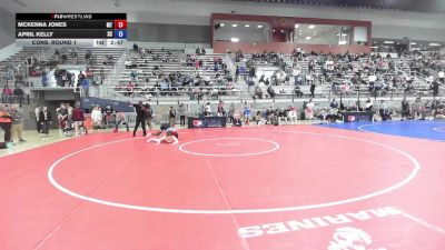 U23 Women - 62 lbs Cons. Round 1 - McKenna Jones, MT vs April Kelly, SC