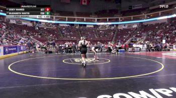 142 lbs First Round - Zoey Haines, Gettysburg-G vs Elizabeth Watts, Pennridge-G