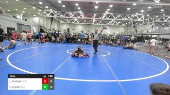 52 lbs Semifinal - Johnny Shubiak, M2TC-NJ vs Sam Levine, Rampage