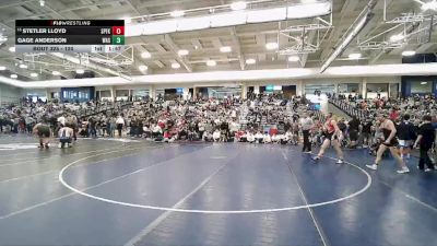 120 lbs Cons. Round 2 - Stetler Lloyd, Spanish Fork vs Gage Anderson, Wasatch