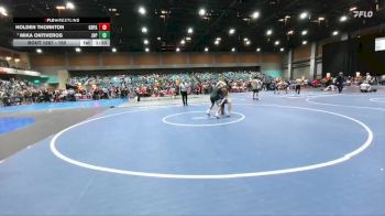 150 lbs Champ. Round 3 - Mika Ontiveros, Pitman vs Holden Thornton, Grants Pass