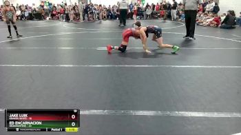 84 lbs Round 1 (8 Team) - Ed Encarnacion, Headhunters vs Jake Luik, Kraken White