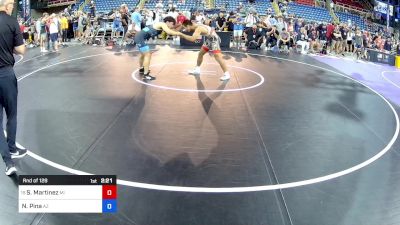 165 lbs Rnd Of 128 - Sebastian Martinez, MI vs Nicholas Pina, AZ