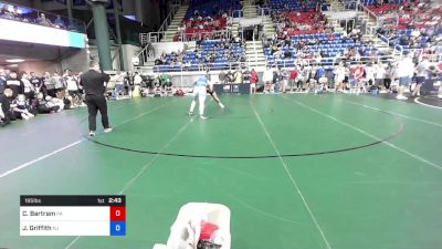 195 lbs Rnd Of 64 - Cole Bartram, Pennsylvania vs Justin Griffith, New Jersey
