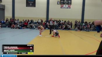 105 lbs Round 2 - Trevin Johnson, Summit Wrestling Academy vs Brody Lenze, Moen Wrestling Academy