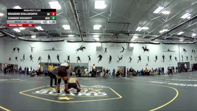 157 lbs Cons. Round 2 - Connor Doughty, Adrian vs Braeden Stallworth, Baldwin Wallace