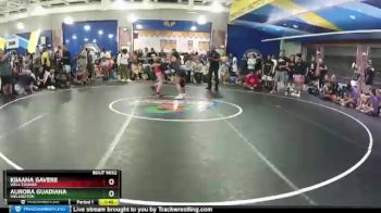 130 lbs Quarterfinal - Kiiaana Gavere, Well Trained vs Aurora Guadiana, Wellington