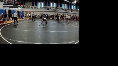80 lbs Round 5 (6 Team) - TJ Howard, Iron Horse vs Zachary Baginski, Florida Scorpions