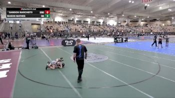 65 lbs Semifinal - Samson Marchetti, Big Red Wrestling Club vs Mason Mathes, Elite Wrestling Academy