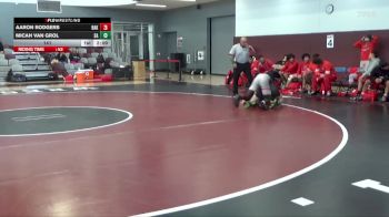 141 lbs Semis & 3rd Wb (16 Team) - Aaron Rodgers, Bakersfield vs Micah Van Grol, Santa Ana