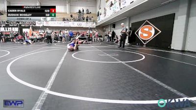 106 lbs Consi Of 4 - Caden Ryals, Fort Gibson Youth Wrestling vs Hudson Moseley, Raw Wrestling Club