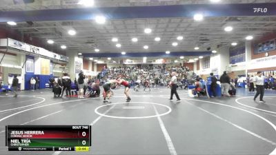 175 lbs Cons. Round 2 - Jesus Herrera, Corona Senior vs NIEL TRÍA, Christopher