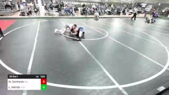 123 lbs Rr Rnd 1 - Miguel Contreras, C&M Boyz vs Landon Hetrick, Legacy Boltz