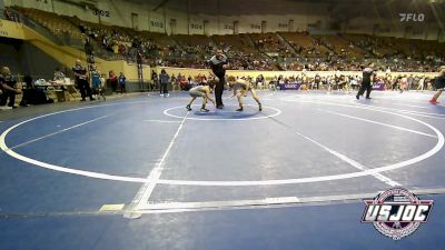 80 lbs Consolation - CAMDEN DANIELSON, Texas Elite Wrestling vs Luke Gonzales, Randall Youth Wrestling Club