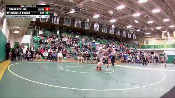 126 lbs Cons. Round 5 - Drake Pollins, Brighton vs Tyler Della Rocco, Olentangy Orange
