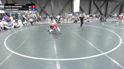 144 lbs Caeleb Hutchinson, Kansas Red vs Landen Ramsey, Wisconsin Blue