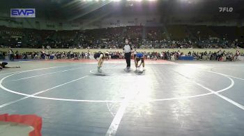 133 lbs Round Of 16 - Kemauree Lovelace, Bixby JH Girls vs Dani Messenger, Duncan Lady Demons