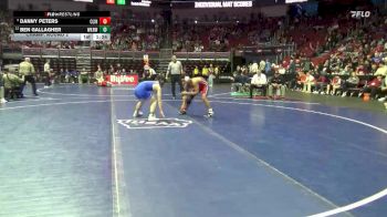 3A-150 lbs Champ. Round 2 - Danny Peters, Clinton vs Ben Gallagher, Waukee Northwest