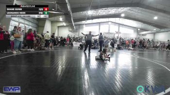 55 lbs Consolation - Shane Guinn, Fort Gibson Youth Wrestling vs Leonardo Hess, Verdigris Youth Wrestling