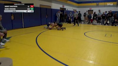 127 lbs R-32 - Mikey Bautista, St. Joseph Regional-NJ vs Zane Crouse, Bishop McDevitt