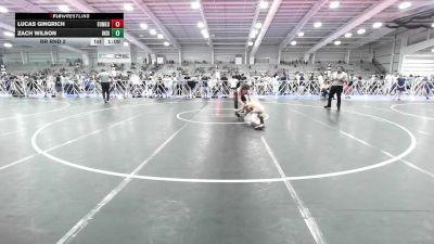 112 lbs Rr Rnd 2 - Lucas Gingrich, Funk University vs Zach Wilson, Indiana Outlaws Silver