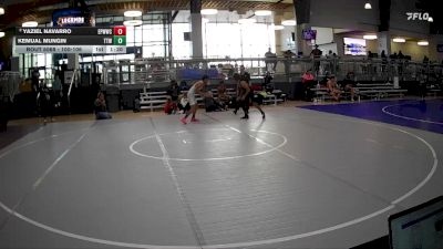 100-106 lbs Round 4 - Yaziel Navarro, El Paso Wildcats Wrestling Club vs Kemual Mungin, Tyler Tornadoes Wrestling