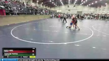 170 lbs Quarterfinal - Kayli Keel, Uintah vs Taimane Fiatoa, Timpview