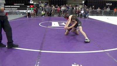 105 lbs Consi Of 8 #2 - Carter McKernan, Elmira vs Tristan Wright, Mt Holly Springs