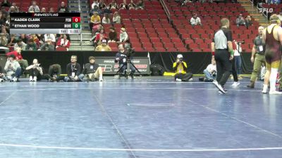 2A-285 lbs Semifinal - Ethan Wood, Mount Vernon vs Kaden Clark, PCM, Monroe