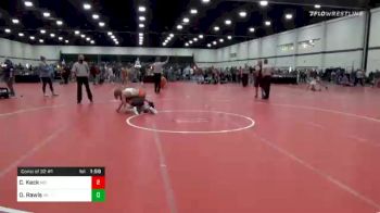 120 lbs Consolation - Cael Keck, MO vs Owen Rawls, VA