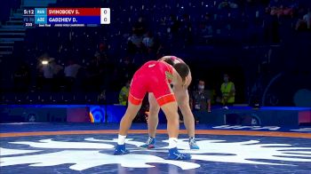 70 kg Semifinal - Stanislav Svinoboev, Rus vs Dzhabrail Gadzhiev, Aze