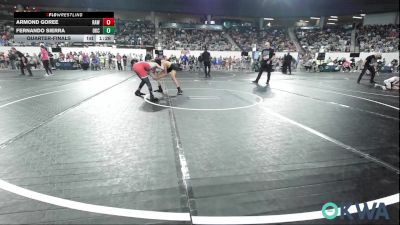 110 lbs Quarterfinal - Armond Goree, Raw Wrestling Club vs Fernando Sierra, OKC Saints Wrestling